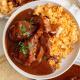 CHICKEN MOLE WITH RICE- MOLE DE POLLO CON ARROZ-chicken-mole-with-rice1-thumb